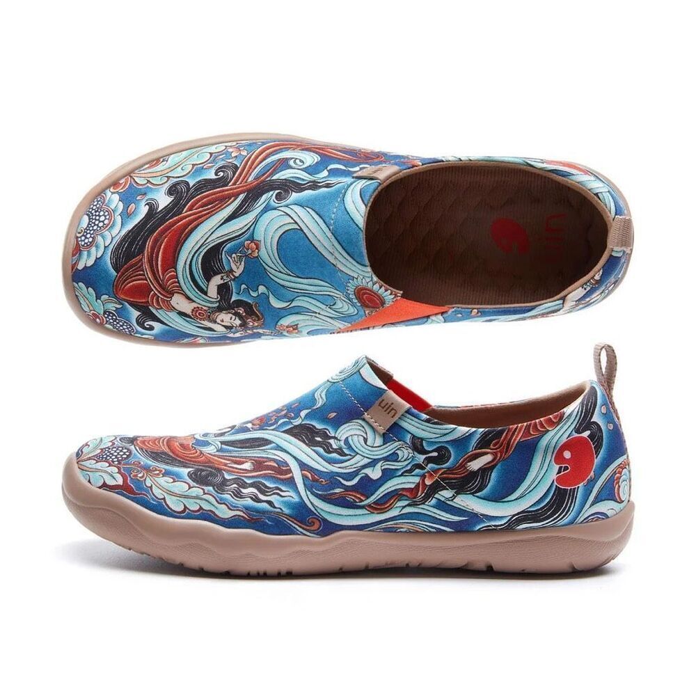 UIN Women's Walking Casual Lightweight shoes (DUNHUANG FLYING APSARAS TOLEDO) - Picture 2 of 9